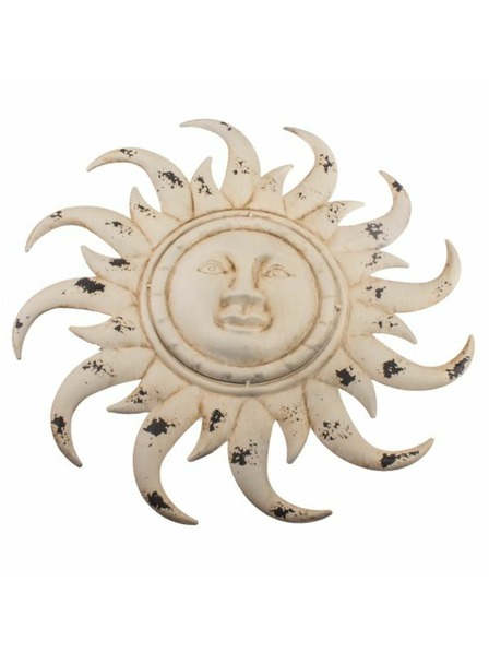 Casa de Engel Wanddekoration aus Metall - Sonne, 0/12