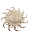 Casa de Engel Wanddekoration aus Metall - Sonne, 0/12