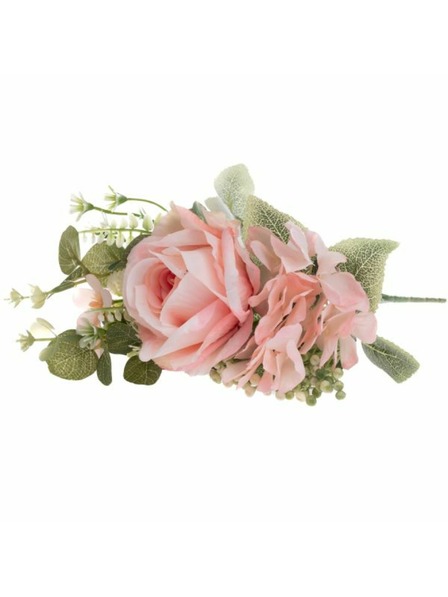 Casa de Engel Künstlicher Rosenstrauß, rosa, 19/228