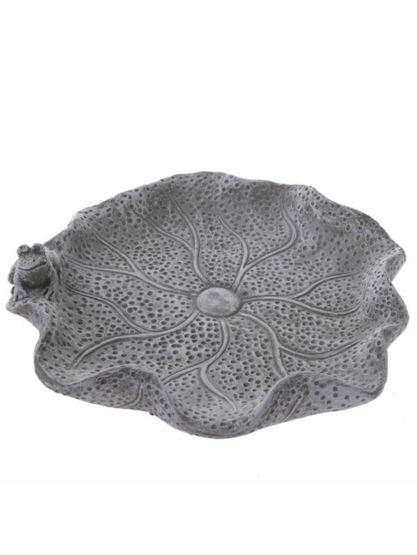 Casa de Engel Betonwassertränke für Vögel - Blatt, 0/18