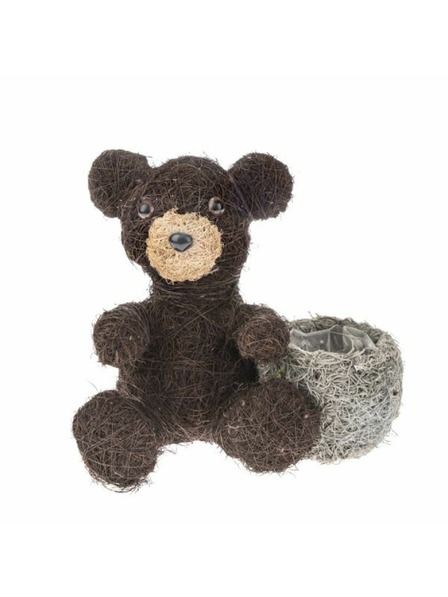 Casa de Engel Weidenblumentopf mit PVC - Teddybär, 0/24