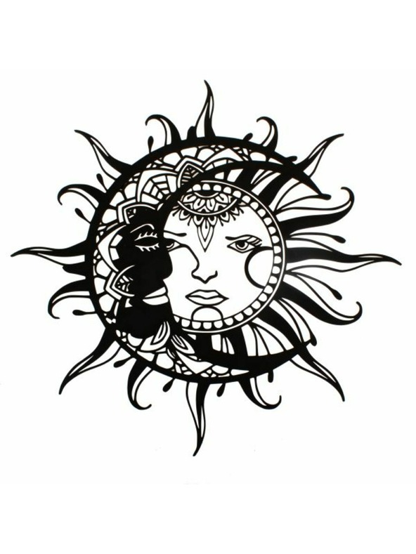 Casa de Engel Holz-Wanddekoration - Sonne, 0/25