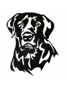 Casa de Engel Holz-Wanddekoration - Hund, 0/25