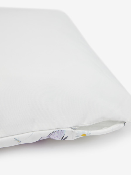 Kaemingk Weißes Outdoor-Kissen mit Kaemingk-Motiv