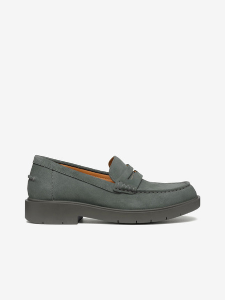 Geox Hellgrüne Damen-Mokassins Geox Spherica Ec1