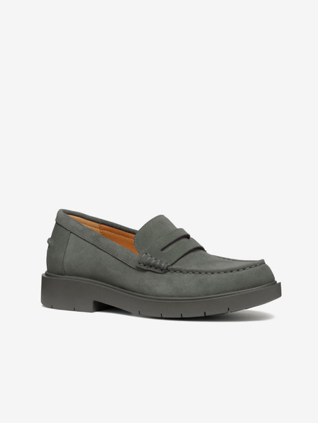 Geox Hellgrüne Damen-Mokassins Geox Spherica Ec1