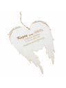 Casa de Engel Holz-Hängeflügel mit Aufschrift (CZ), 0/50