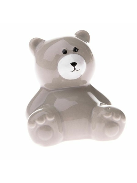 Casa de Engel Keramik-Spardose - Teddy, grau, 0/36