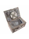 Casa de Engel Picknickkorb aus Weide für 2 Personen, mit Thermobox, 0/2