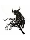 Casa de Engel Holz-Wanddekoration - Stier, 0/25