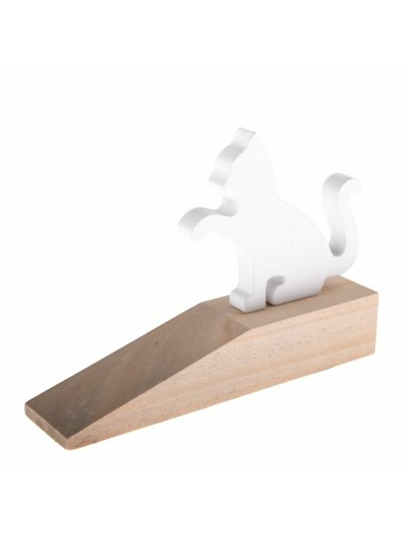Casa de Engel Holz-Türstopper - Katze, 12/36