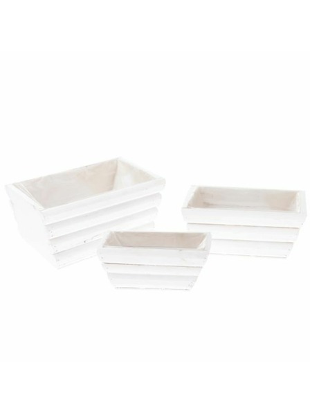 Casa de Engel Topfdeckel aus Holz mit PVC - 3er Set, 0/24