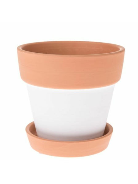 Casa de Engel Keramik-Blumentopfübertopf mit Untersetzer, 0/24