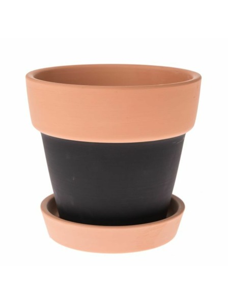 Casa de Engel Keramik-Blumentopfübertopf mit Untersetzer, 0/24