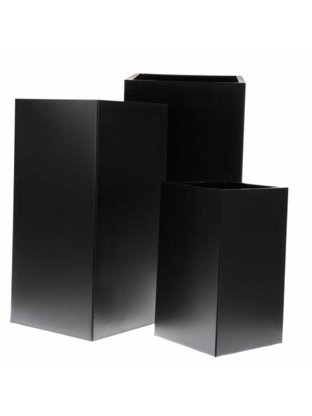 Casa de Engel Blumentopfabdeckung - Öko-Kunststoff - 3er Set, 0/1