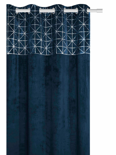 Edoti Samtvorhang Glossy 140x250 495A - dunkel beige EDOTI
