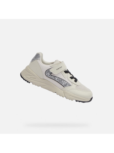 Geox Weiße Mädchen Sneaker Geox Loftus