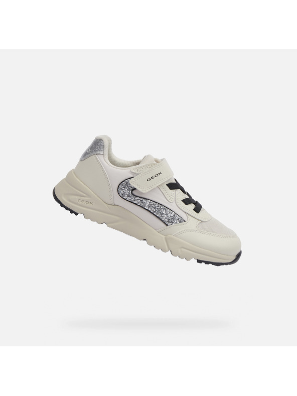 Geox Weiße Mädchen Sneaker Geox Loftus