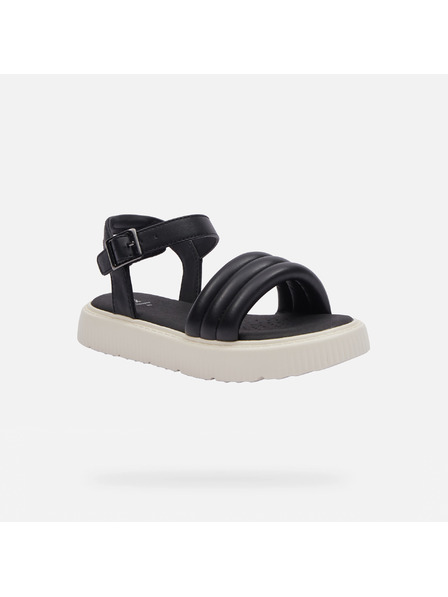 Geox Black Geox Kodette Girls Sandals