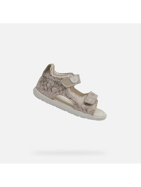 Geox Beige Mädchen Sandalen Geox Macchia