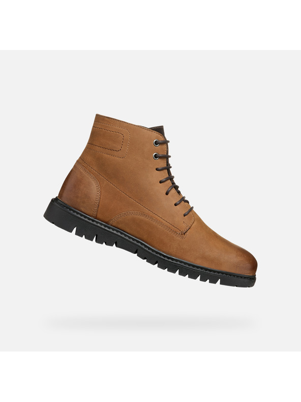 Geox Braune Herren Stiefeletten Geox Ghiacciaio