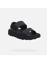 Geox Schwarze Herren Geox Spherica Ec6 Sandalen