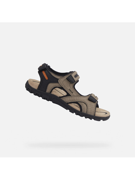 Geox Beige Herren-Sandalen Geox Strada