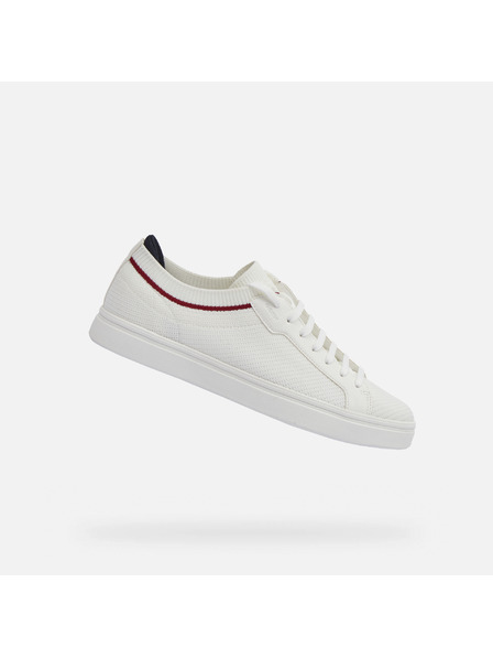 Geox Weiß Herren Geox Baltmoore Turnschuhe