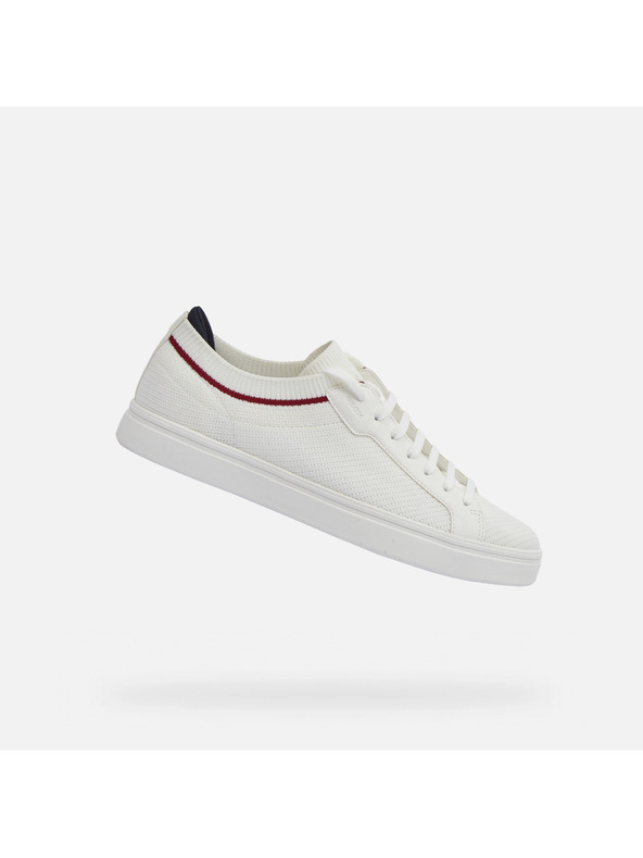 Geox Weiß Herren Geox Baltmoore Turnschuhe