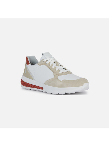 Geox Weiße Herren Sneaker Geox Spherica Actif A