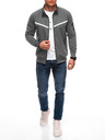Edoti Herren Sweatjacke B1708 - grau OTHER