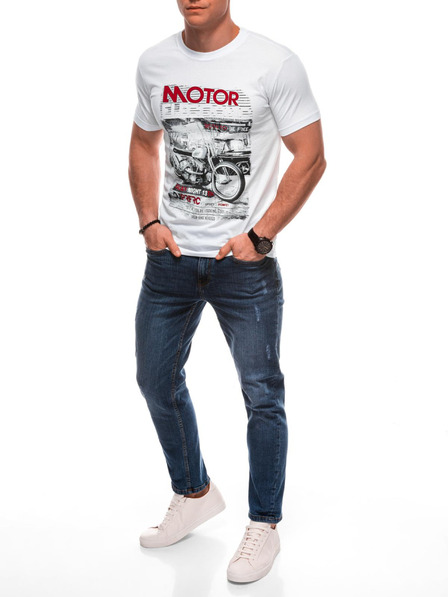 Edoti Herren T-Shirt mit Aufdruck 1982S - dunkelblau OTHER
