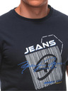 Edoti Herren T-Shirt mit Aufdruck 1982S - dunkelblau OTHER