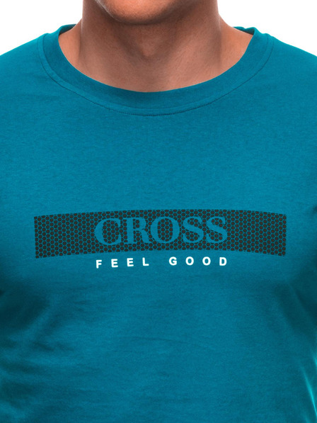 Edoti Herren T-Shirt mit Aufdruck S2033 - weiß OTHER