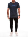 Edoti Herren T-Shirt mit Aufdruck S2033 - weiß OTHER