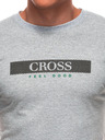 Edoti Herren T-Shirt mit Aufdruck S2033 - weiß OTHER