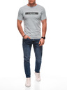 Edoti Herren T-Shirt mit Aufdruck S2033 - weiß OTHER