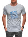Edoti Herren T-Shirt mit Aufdruck S2033 - weiß OTHER