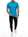 Edoti Herren T-Shirt mit Aufdruck S2033 - weiß OTHER