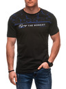 Edoti Herren T-Shirt mit Aufdruck S2033 - weiß OTHER