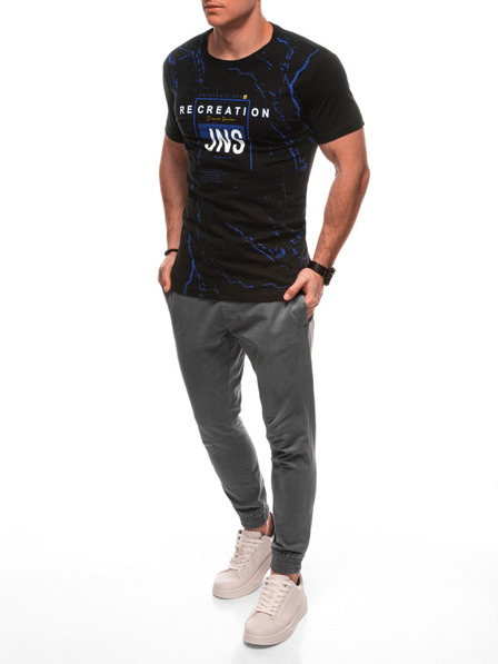 Edoti Herren T-Shirt mit Aufdruck 1982S - dunkelblau OTHER
