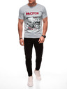 Edoti Herren T-Shirt mit Aufdruck 1982S - dunkelblau OTHER