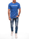 Edoti Herren T-Shirt mit Aufdruck S2033 - weiß OTHER