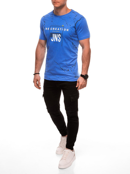 Edoti Herren T-Shirt mit Aufdruck 1982S - dunkelblau OTHER