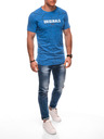 Edoti Herren T-Shirt mit Aufdruck S2033 - weiß OTHER