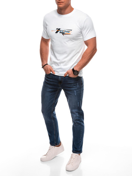 Edoti Herren T-Shirt mit Aufdruck 1982S - dunkelblau OTHER