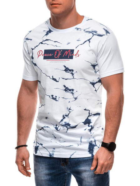 Edoti Herren T-Shirt mit Aufdruck 1982S - dunkelblau OTHER