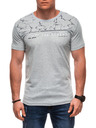Edoti Herren T-Shirt mit Aufdruck S2033 - weiß OTHER