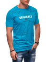 Edoti Herren T-Shirt mit Aufdruck S2033 - weiß OTHER