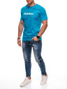 Edoti Herren T-Shirt mit Aufdruck S2033 - weiß OTHER